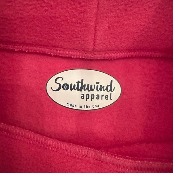 EUC! Nantucket Fleece Tunic with Cowl Neck in Berry, sz L - Picture 8 of 10